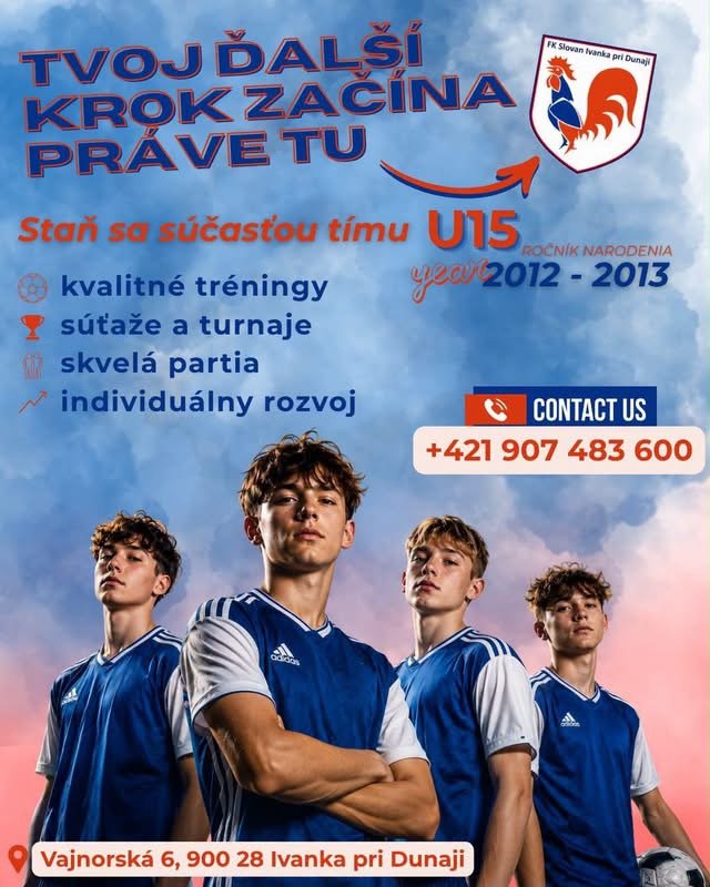 Nábor do kategórie U15